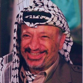 Signed photo of Yassar Arafat