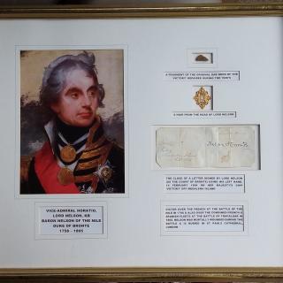 Lord Horatio Nelson signed item