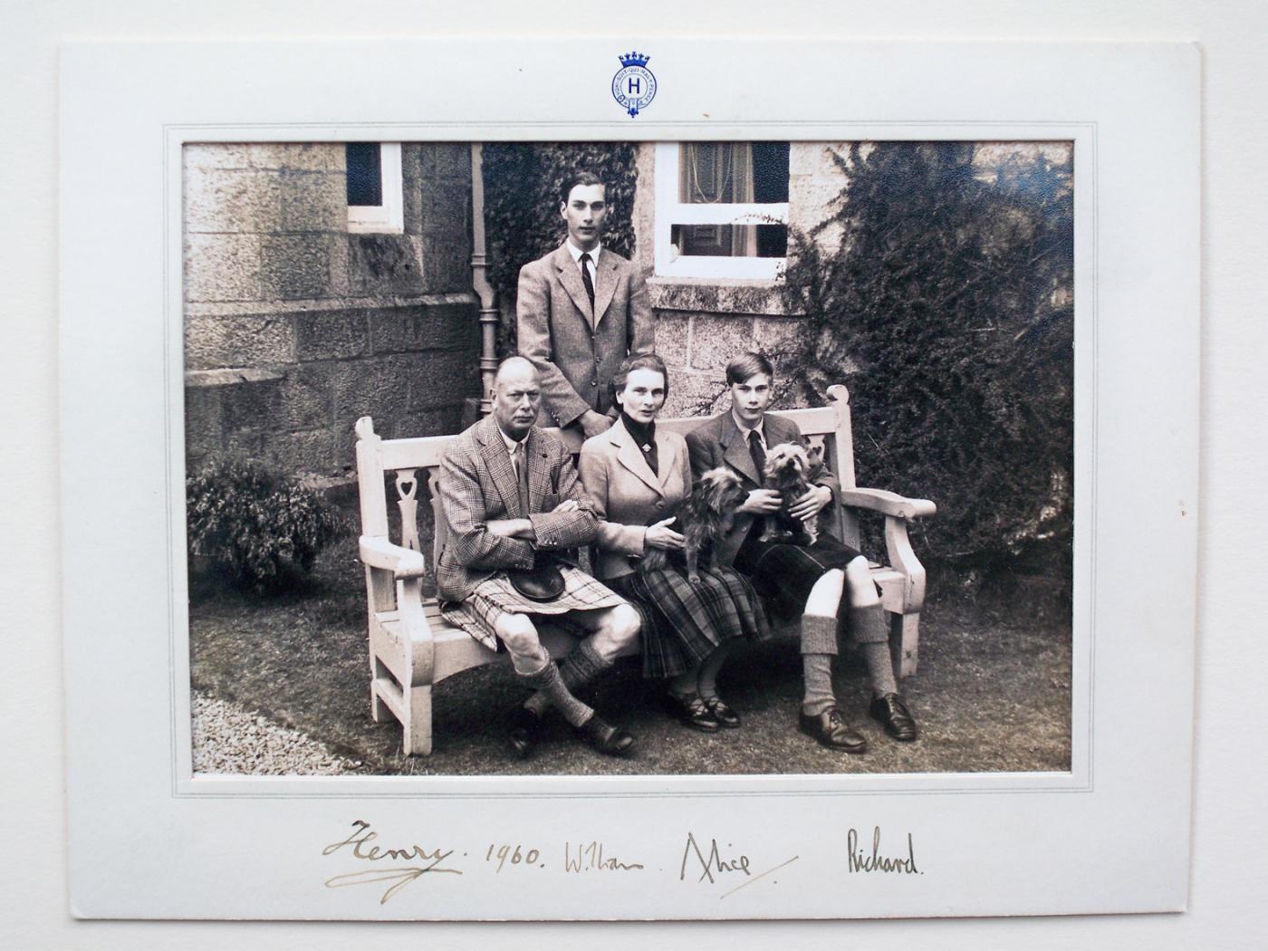 Signed photo of Henry, Duke of Gloucester